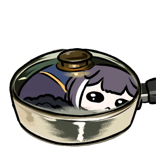 🍳 Стикер «Sad Kyaru-chan» для Telegram