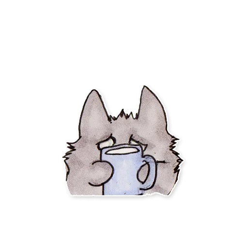 😢 Стикер «Sad Art» для Telegram