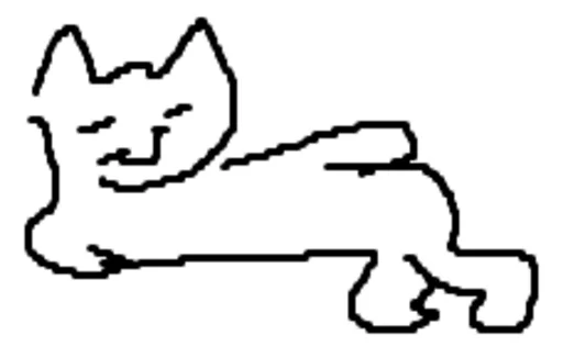 🥵 Стикер «sad cat» для Telegram