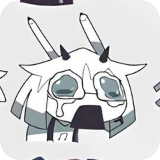 🧸 Стикер «Sad characters kaaatie» для Telegram