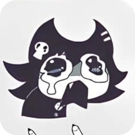 🧸 Стикер «Sad characters kaaatie» для Telegram