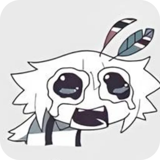 🧸 Стикер «Sad characters kaaatie» для Telegram