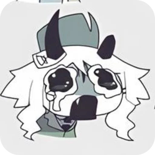 🧸 Стикер «Sad characters kaaatie» для Telegram