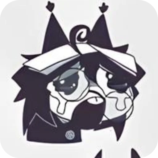 🧸 Стикер «Sad characters kaaatie» для Telegram