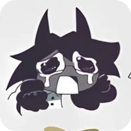 🧸 Стикер «Sad characters kaaatie» для Telegram