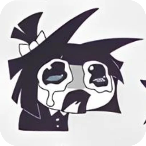 🧸 Стикер «Sad characters kaaatie» для Telegram