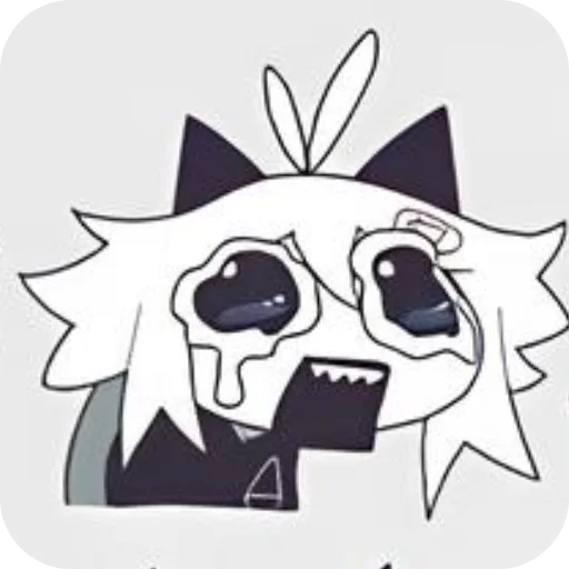🧸 Стикер «Sad characters kaaatie» для Telegram
