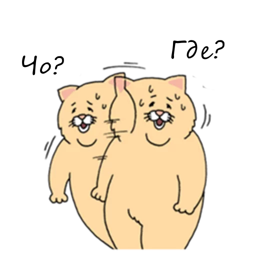❓ Стикер «Sad Fat Cat» для Telegram