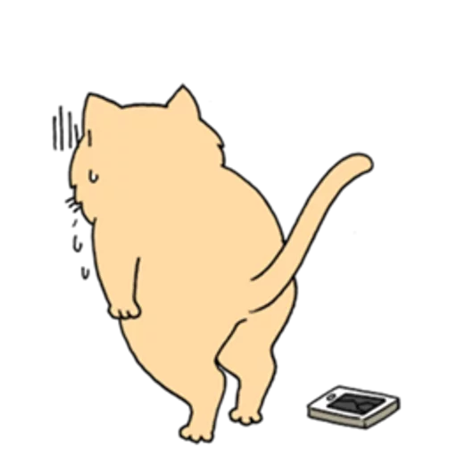 😣 Стикер «Sad Fat Cat» для Telegram