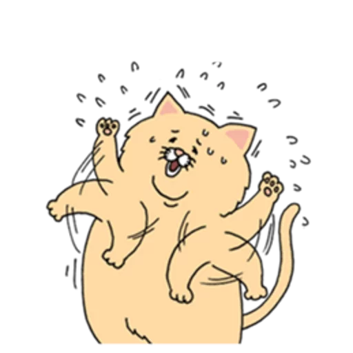 😣 Стикер «Sad Fat Cat» для Telegram