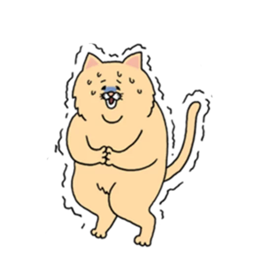 😱 Стикер «Sad Fat Cat» для Telegram