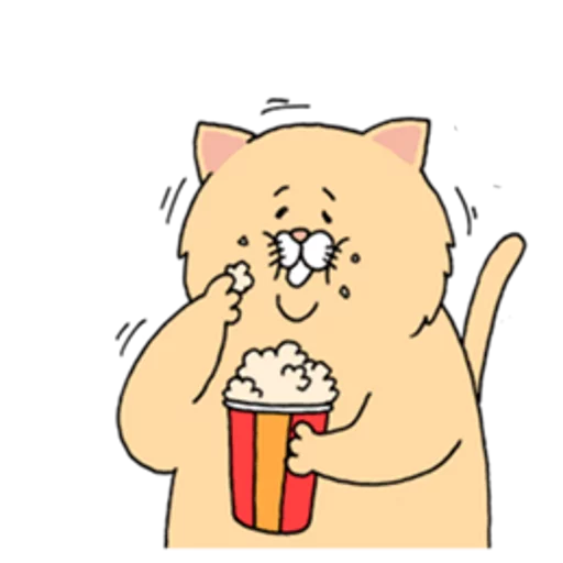 😳 Стикер «Sad Fat Cat» для Telegram