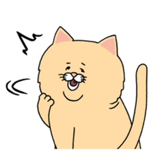 😯 Стикер «Sad Fat Cat» для Telegram