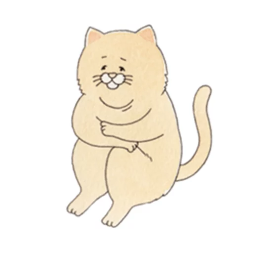 😞 Стикер «Sad Fat Cat» для Telegram