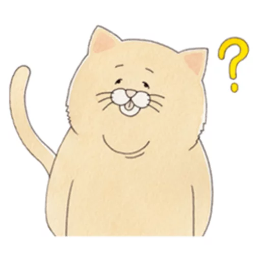 ❓ Стикер «Sad Fat Cat» для Telegram