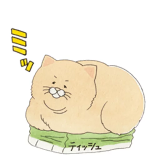 😤 Стикер «Sad Fat Cat» для Telegram
