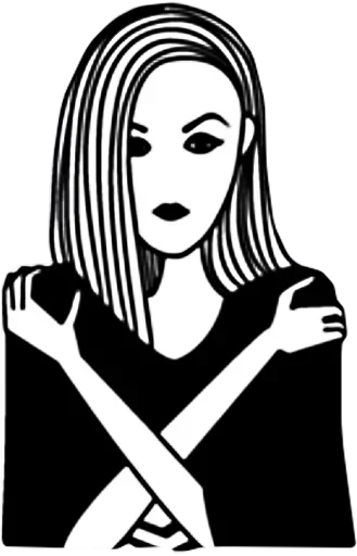 😟 Стикер «Sad Girl» для Telegram