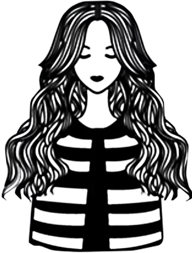 Стикерпак Sad Girl для Telegram