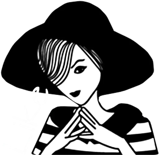 😢 Стикер «Sad Girl» для Telegram