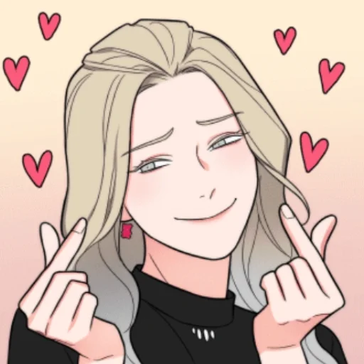 🖤 Стикер «прелести садизма / Gyerin x Jooyeon» для Telegram