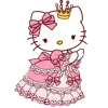 Стикер 25 Смайлы Hello Kitty и Kuromi