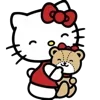 Стикер 23 Смайлы Hello Kitty и Kuromi