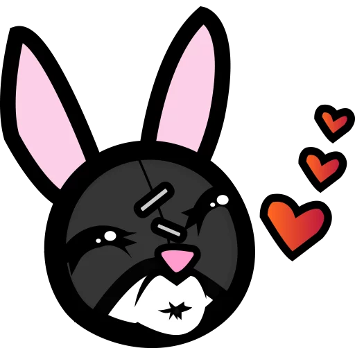 💋 Стикер «Sadoconejubi» для Telegram
