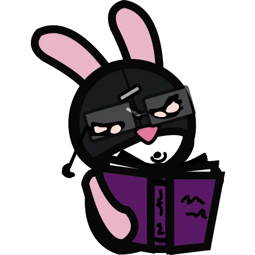 📕 Стикер «Sadoconejubi» для Telegram