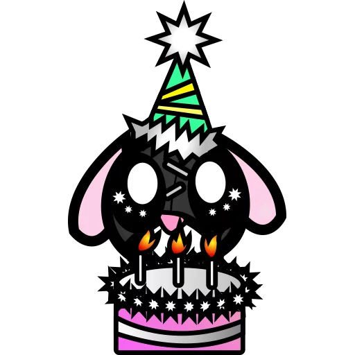 🎂 Стикер «Sadoconejubi» для Telegram