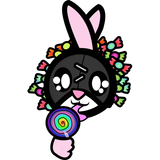 🍭 Стикер «Sadoconejubi» для Telegram