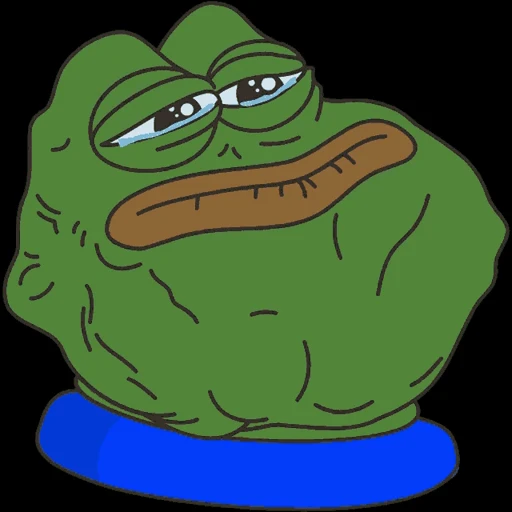 😭 Стикер «Sad Pepe» для Telegram