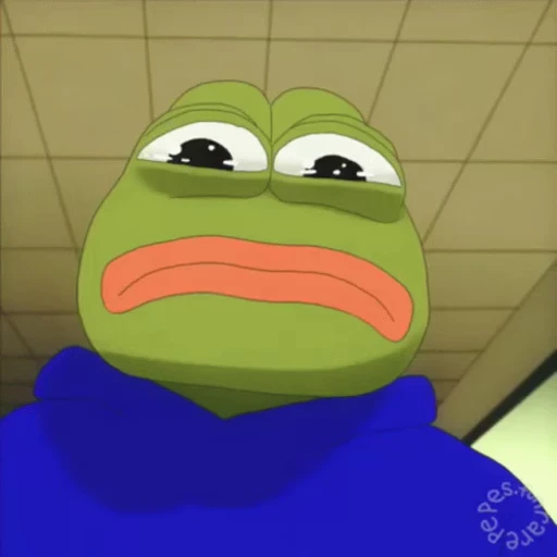 💦 Стикер «Sad Pepe» для Telegram