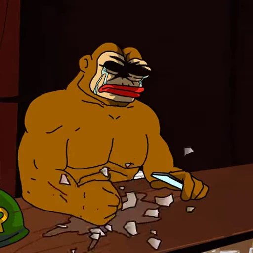 🙈 Стикер «Sad Pepe» для Telegram
