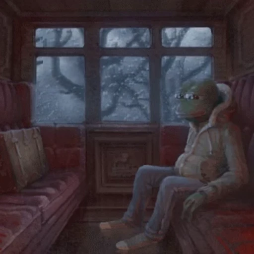 🙁 Стикер «Sad Pepe» для Telegram