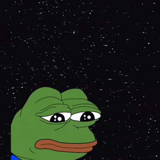 😟 Стикер «Sad Pepe» для Telegram