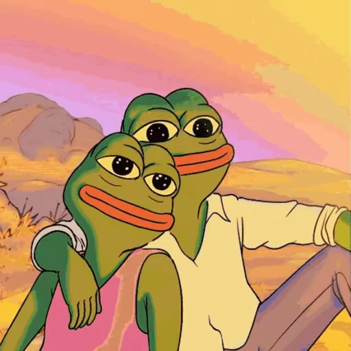 💥 Стикер «Sad Pepe» для Telegram
