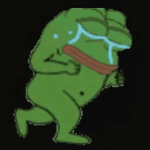 🏃 Стикер «Sad Pepe» для Telegram