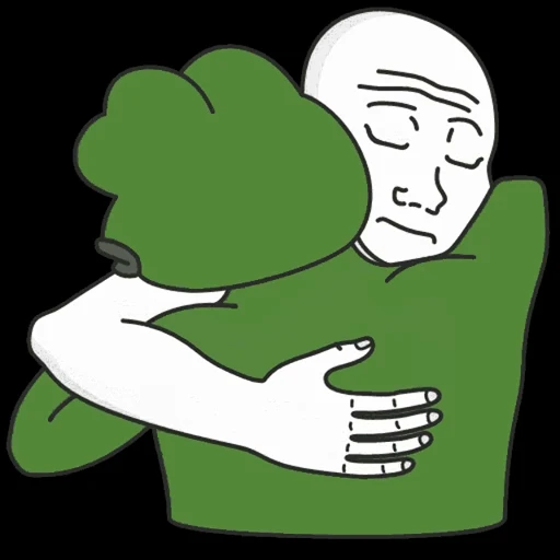 🤗 Стикер «Sad Pepe» для Telegram