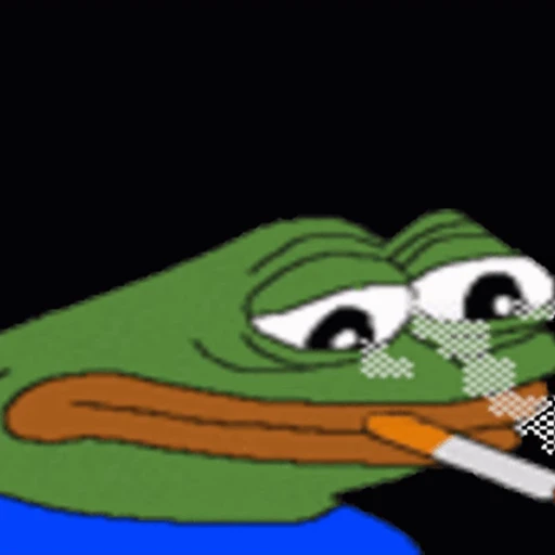 🚬 Стикер «Sad Pepe» для Telegram