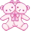 Стикер 23 ❤️ pixel ♡ - пиксельные смайлики