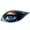👁 Эмодзи «Blue mixed» для Telegram