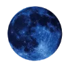 🌑 Эмодзи «Blue mixed» для Telegram