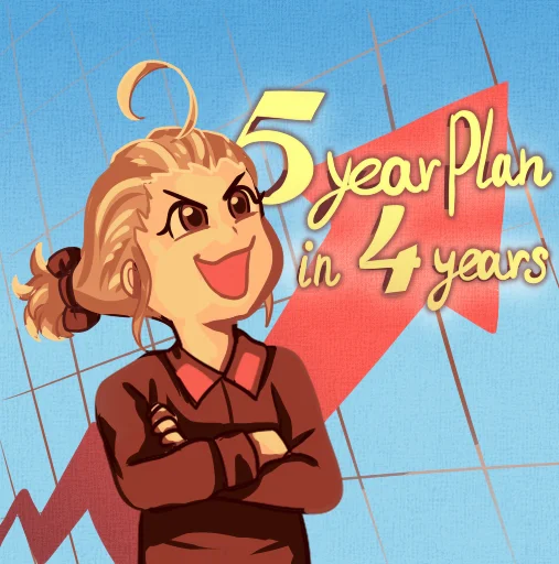 📈 Стикер «Youjo Senki» для Telegram