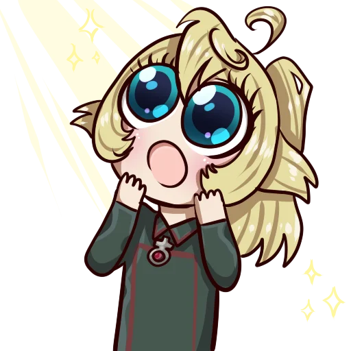 😲 Стикер «Youjo Senki» для Telegram