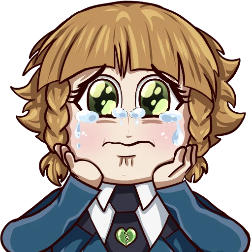 😭 Стикер «Youjo Senki» для Telegram