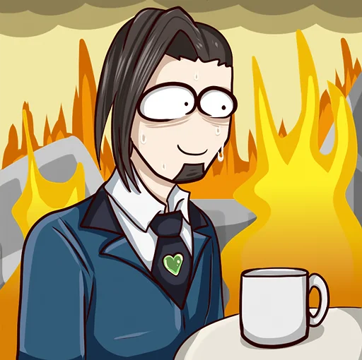😶 Стикер «Youjo Senki» для Telegram