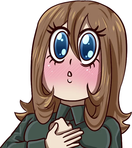 😳 Стикер «Youjo Senki» для Telegram