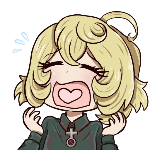 🥲 Стикер «Youjo Senki» для Telegram