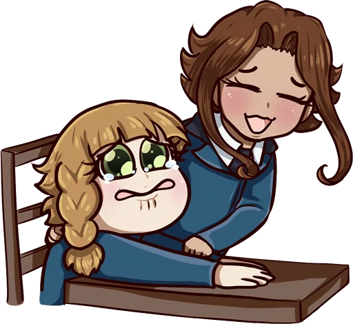 🧎‍♀️ Стикер «Youjo Senki» для Telegram
