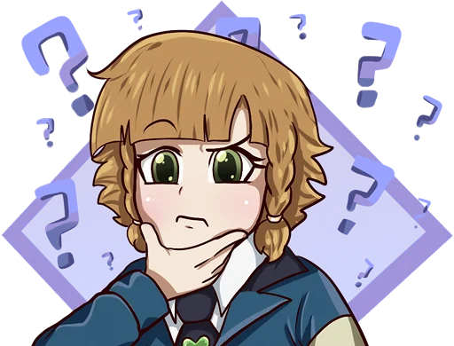 ❓ Стикер «Youjo Senki» для Telegram